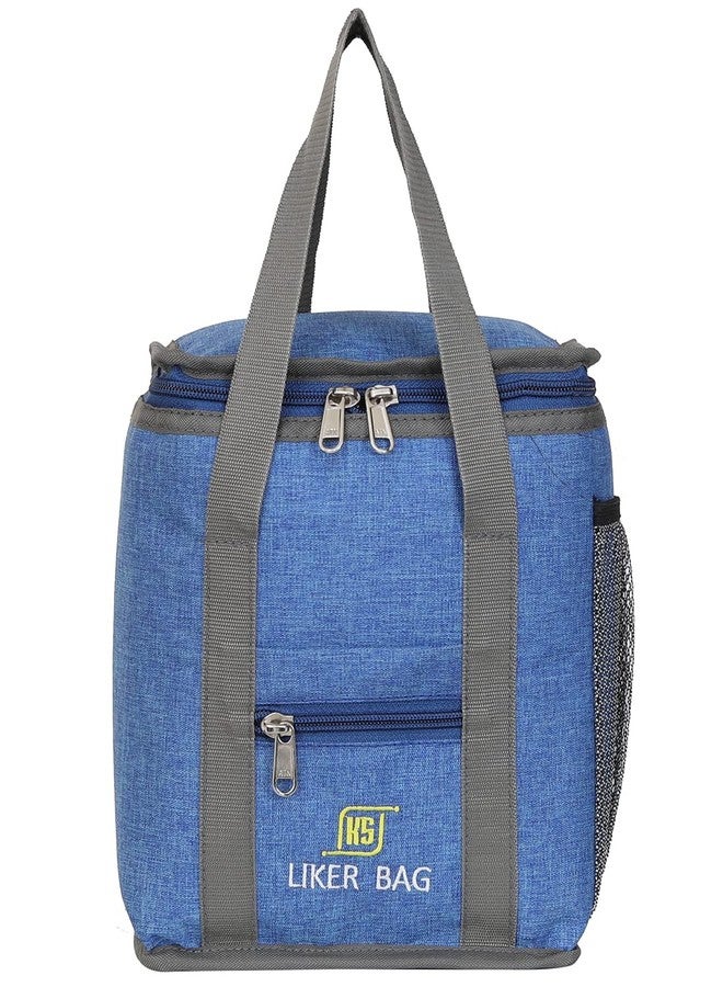 Liker Bag Liker Travel Lunch/Tiffin/Storage Bag Waterproof Lunch Bag 4 L Waterproof Lunch Bag (Royal Blue) - Image 1
